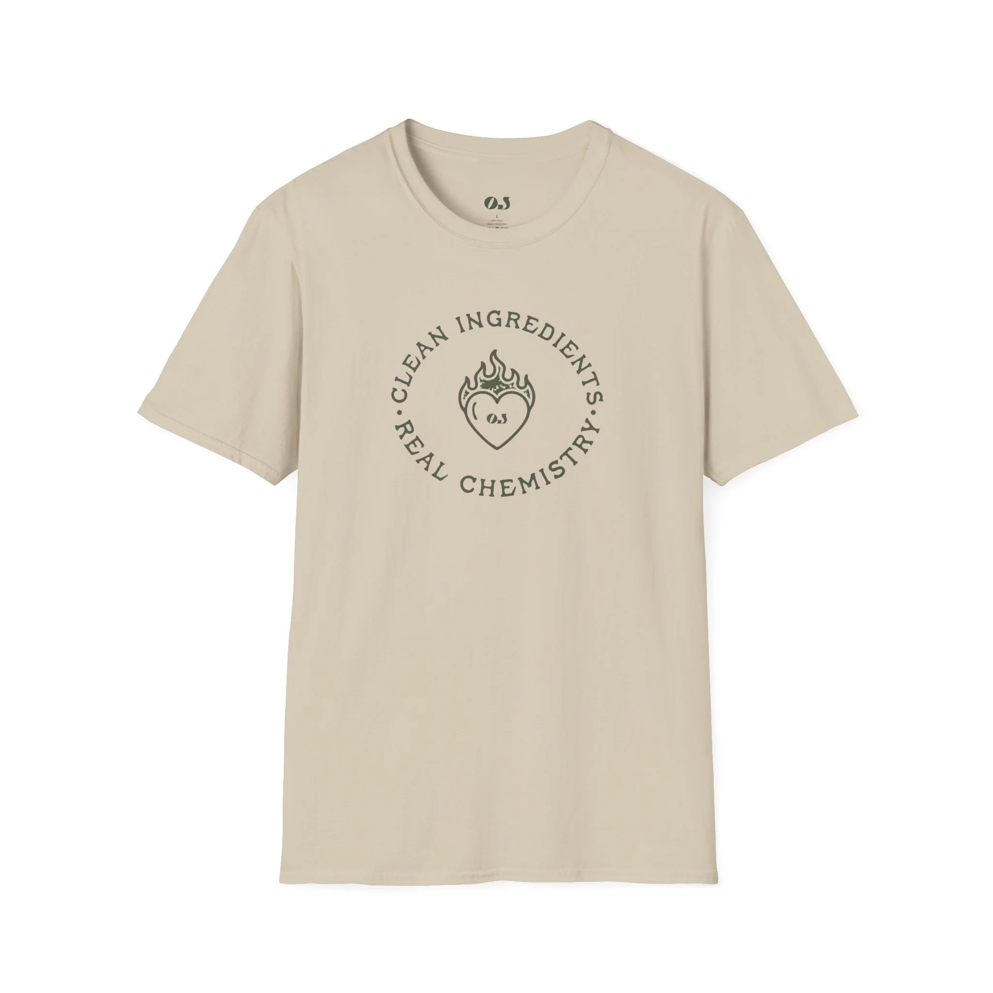 Valentine's Collection: Clean Ingredients, Real Chemistry T-Shirt - Image 3