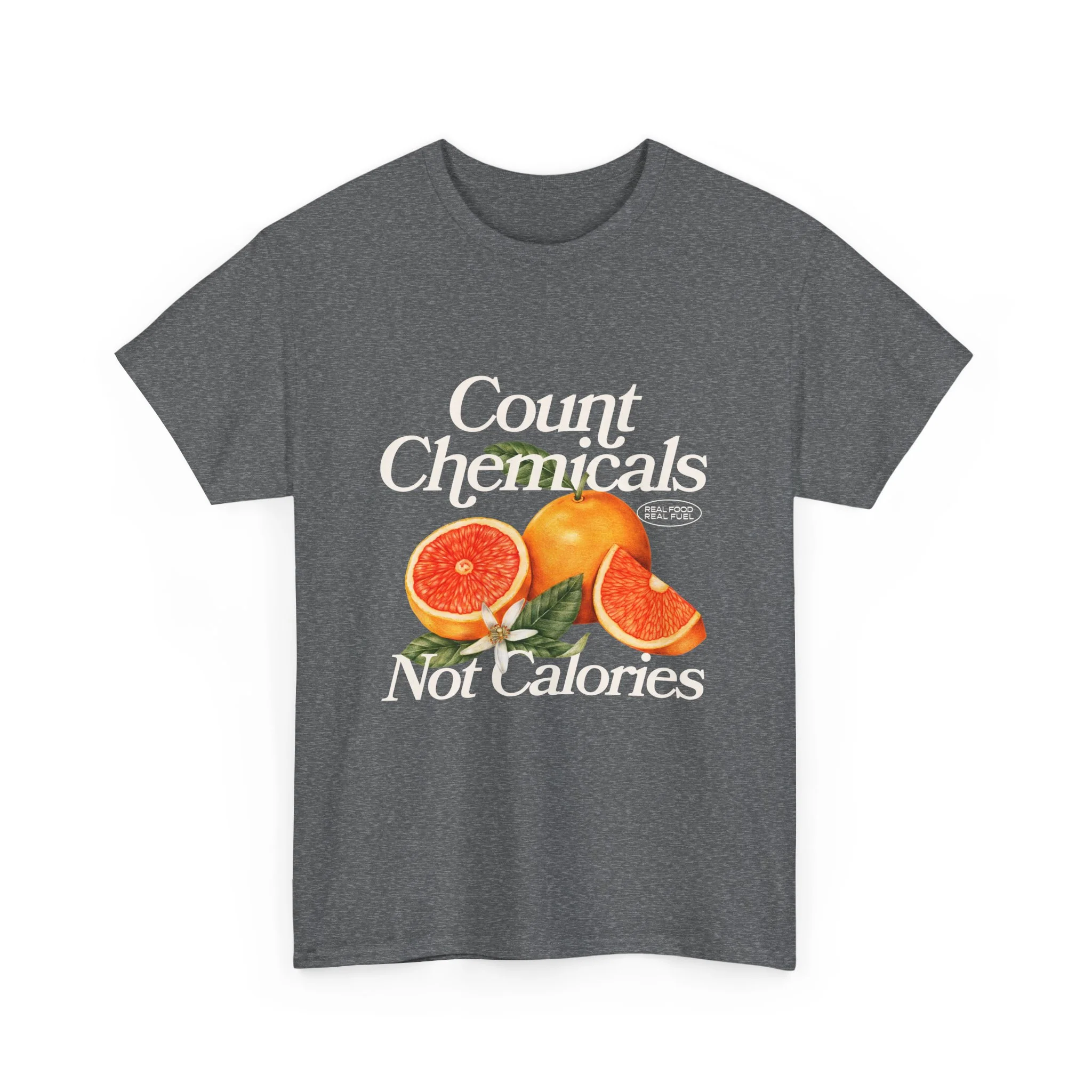 "Count Chemical Not Calories " Cotton Front Design Loose Fit - Image 20