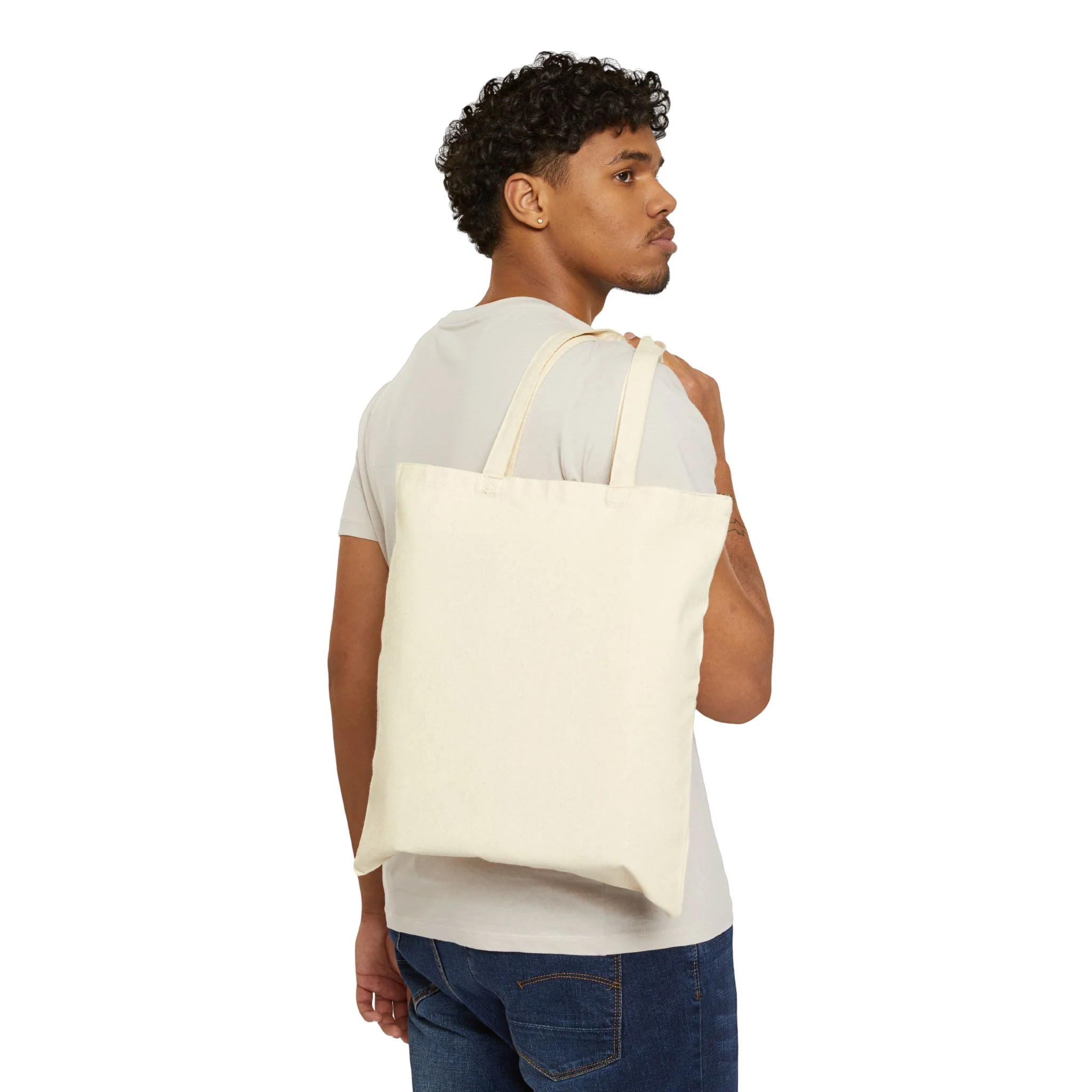 "Healthy Is Hot" Tote Bag - Image 4