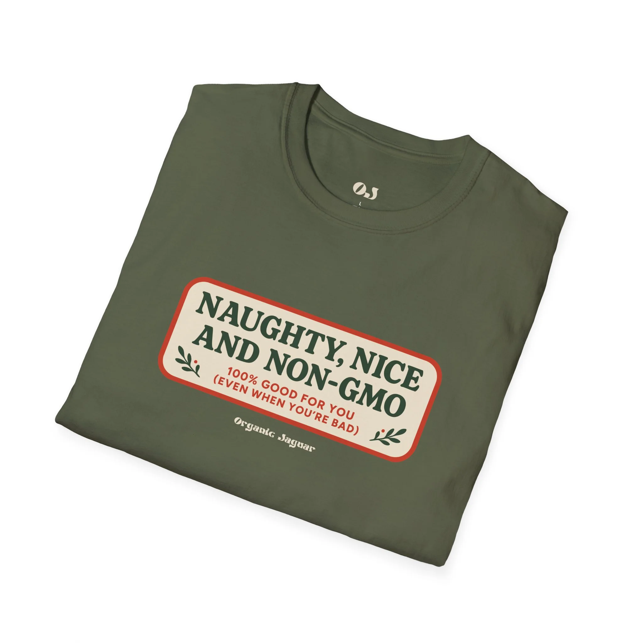 Naughty, Nice, and Non-GMO T-Shirt - Image 13