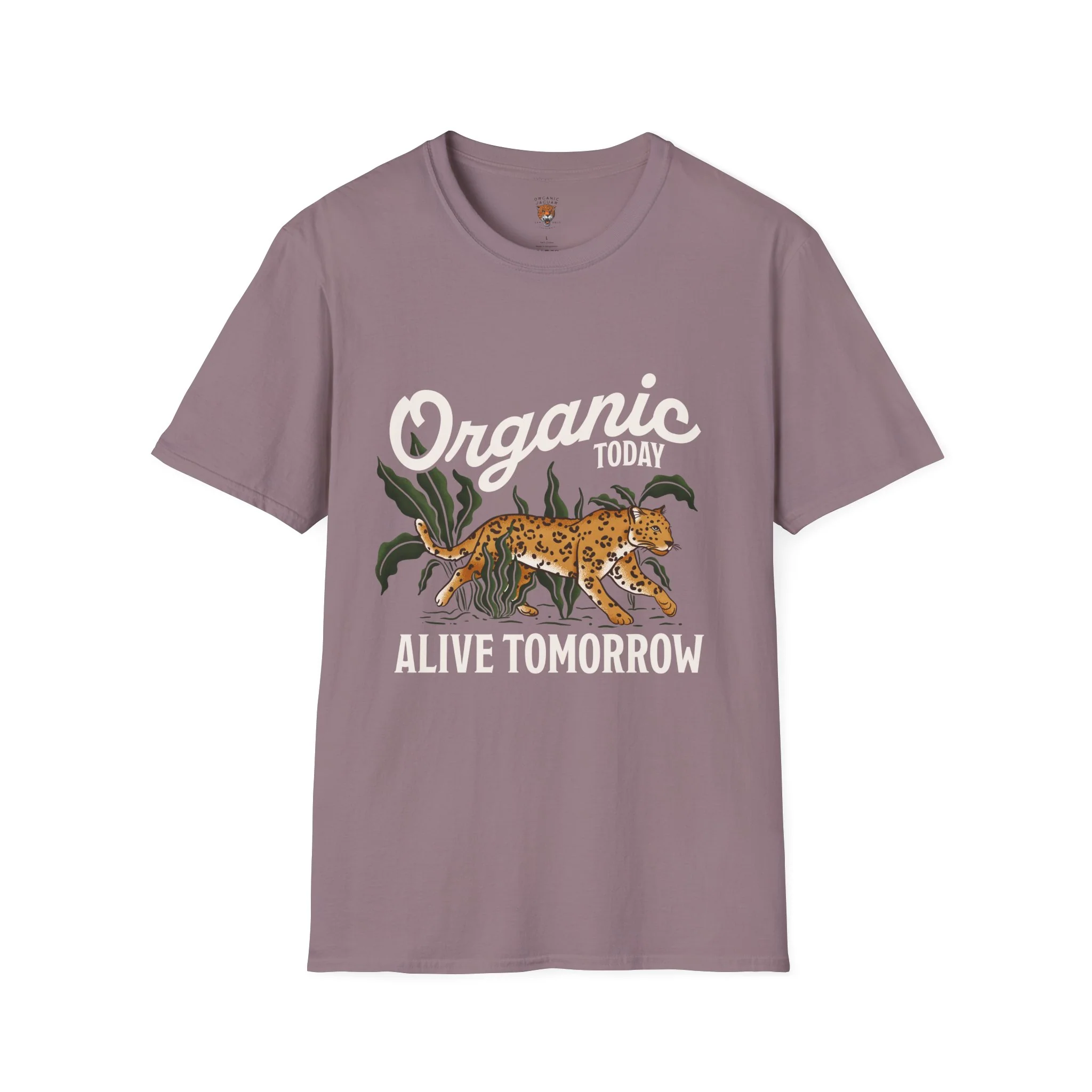 "Organic Today , Alive Tomorrow " Cotton Tight Fit - Image 5