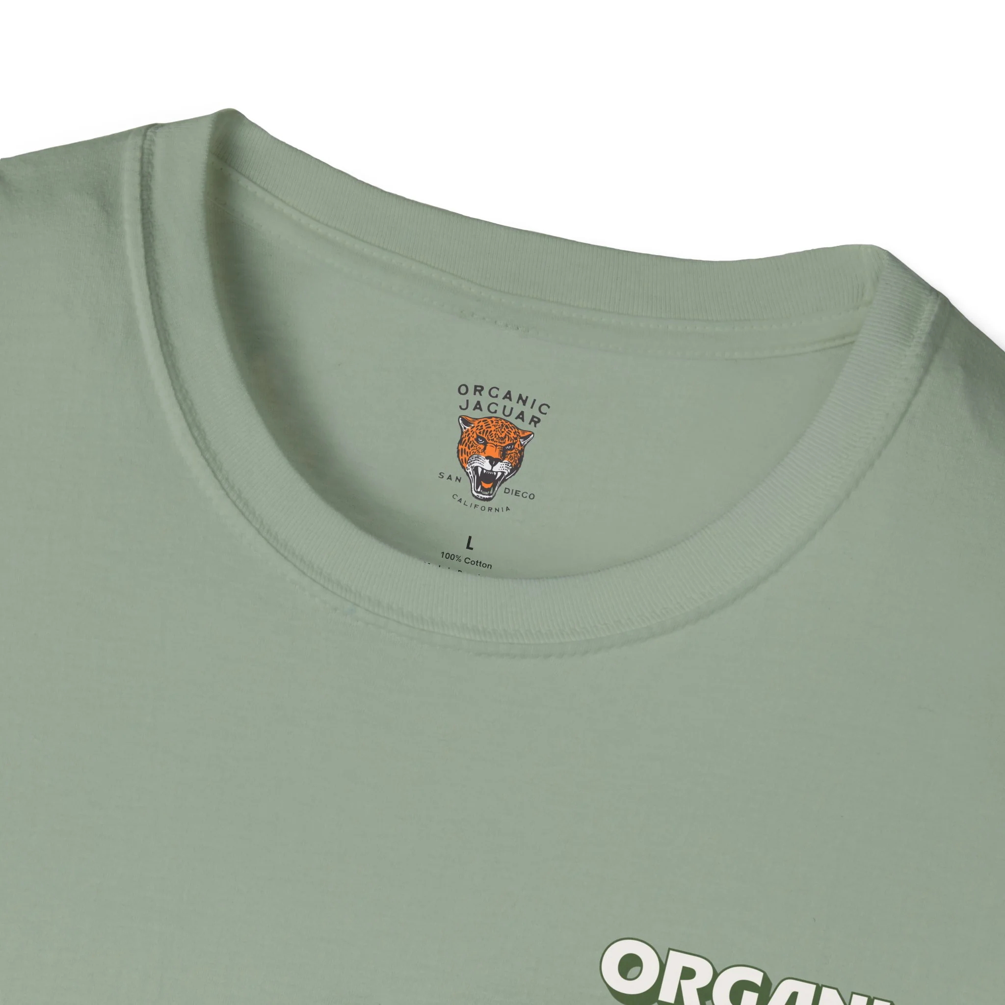 "You Had Me At Organic " Cotton Tight Fit - Image 15