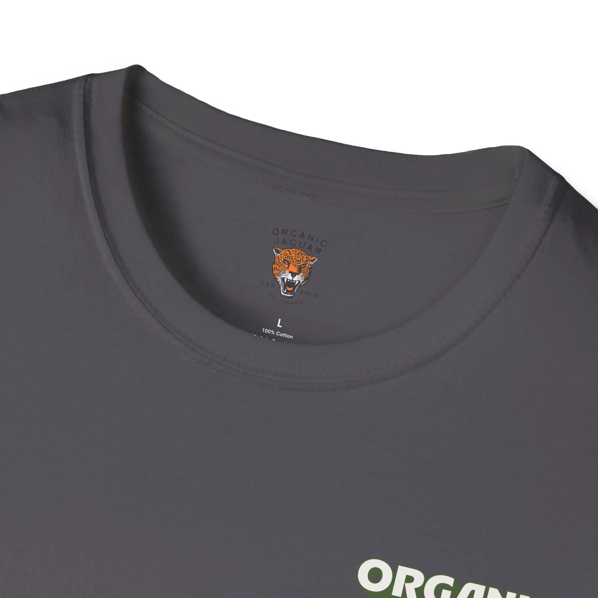 "You Had Me At Organic " Cotton Tight Fit - Image 35